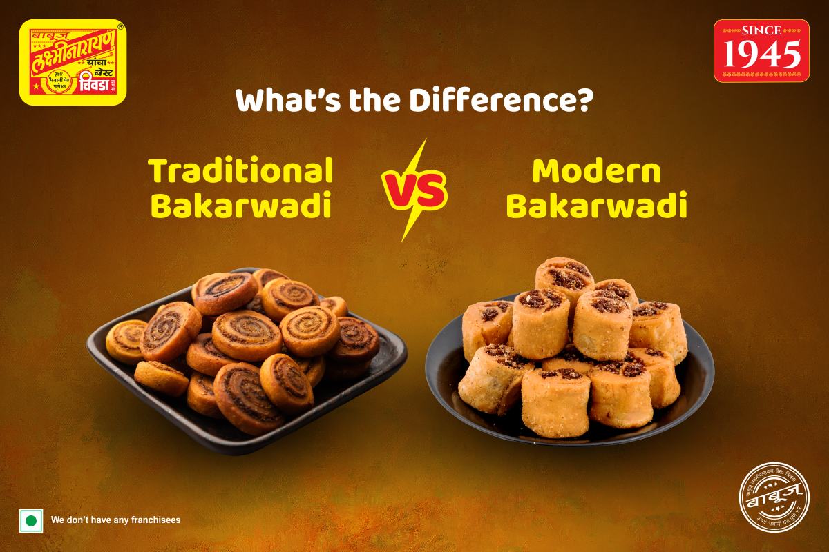 Traditional vs. Modern Bakarwadi What’s the Difference