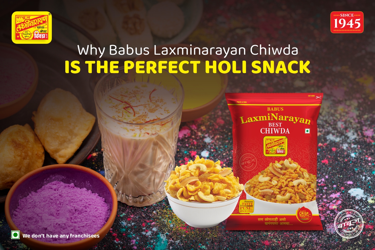 Why Babus Laxminarayan Chiwda is the Perfect Holi Snack