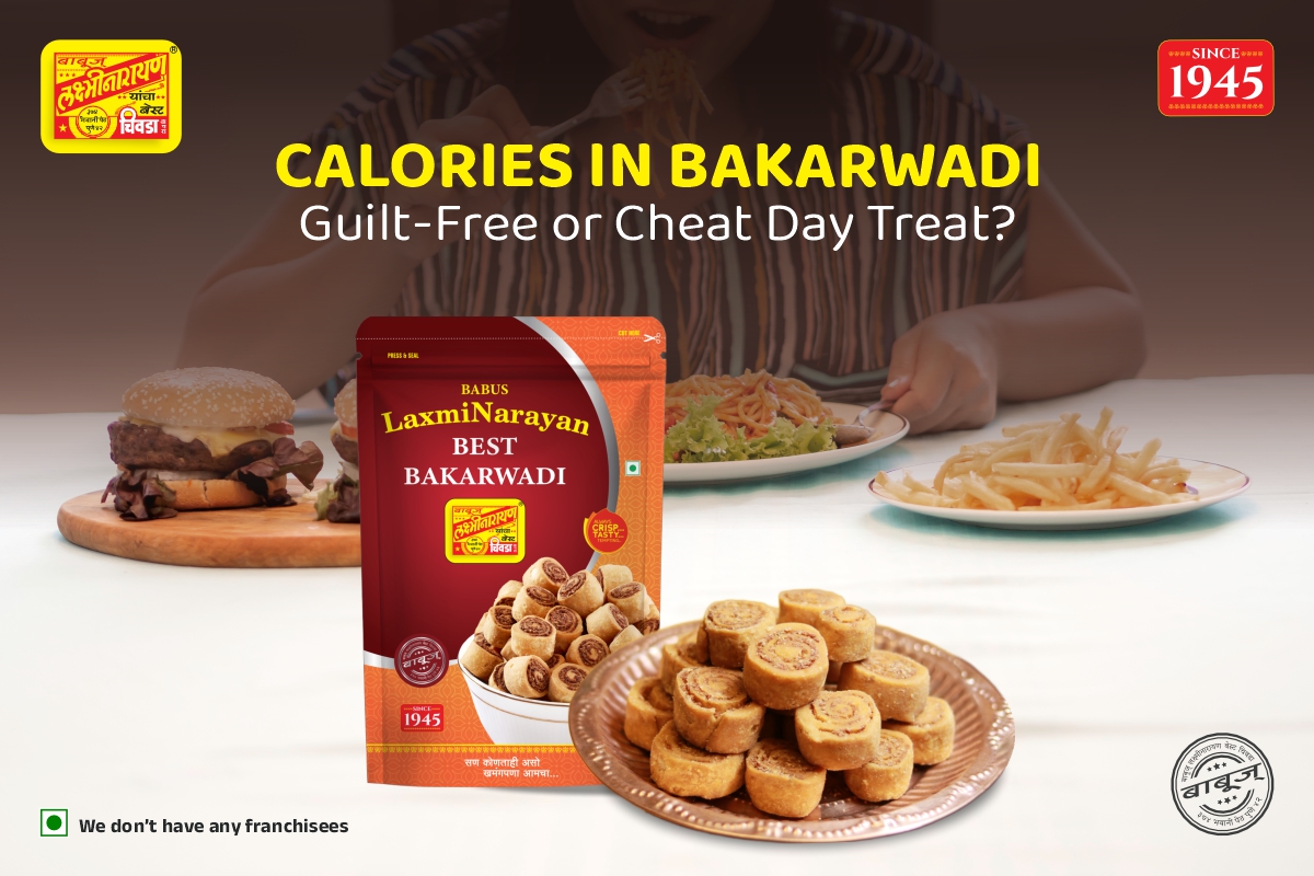 Calories in Bakarwadi Guilt-Free or Cheat Day Treat